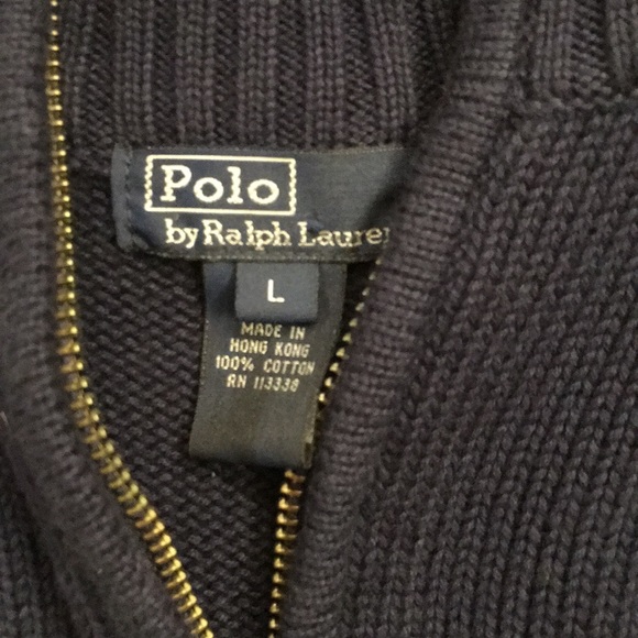 Nice Polo by Ralph Lauren Sweater. Like new. - Picture 2 of 4